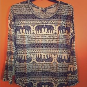 Rue 21 Elephant top